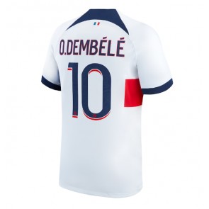 Paris Saint-Germain Ousmane Dembele #10 Replica Away Stadium Shirt 2023-24 Short Sleeve